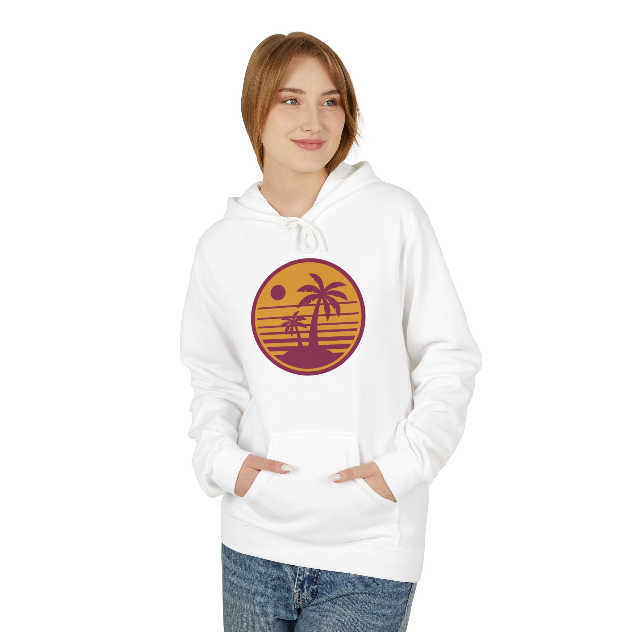 Palm Tree Tropical Island Hoodie