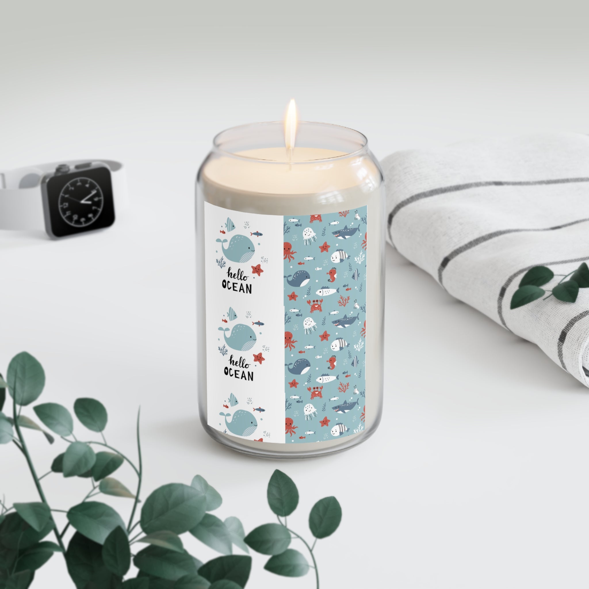 Hello Ocean Scented Candle 13.75oz