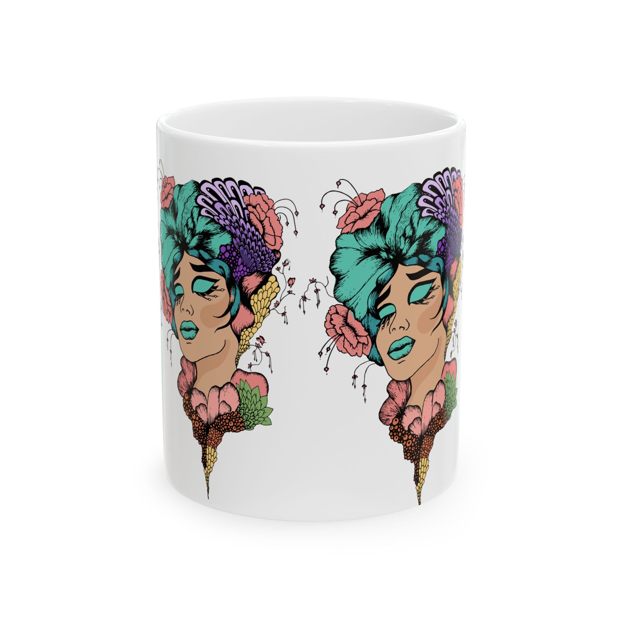 African American Ceramic Mug, (11oz, 15oz)