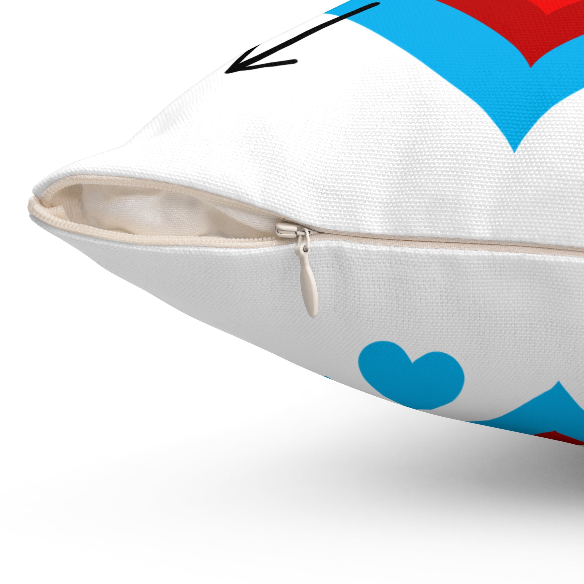 Be Mine Valentines Polyester Square Pillow