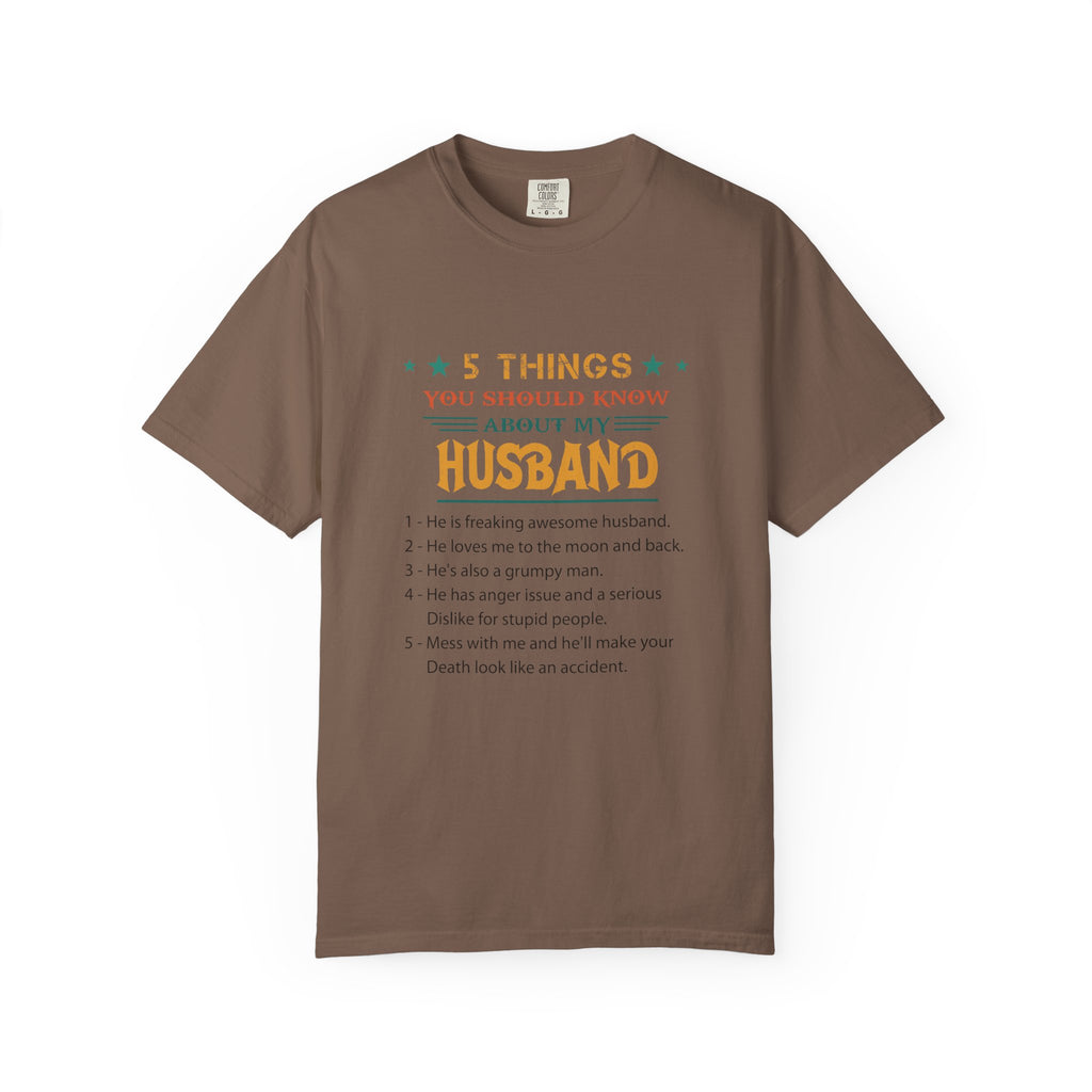 To My Husband Anniversary T-Shirt — Cute Romantic Gift for Spouse
