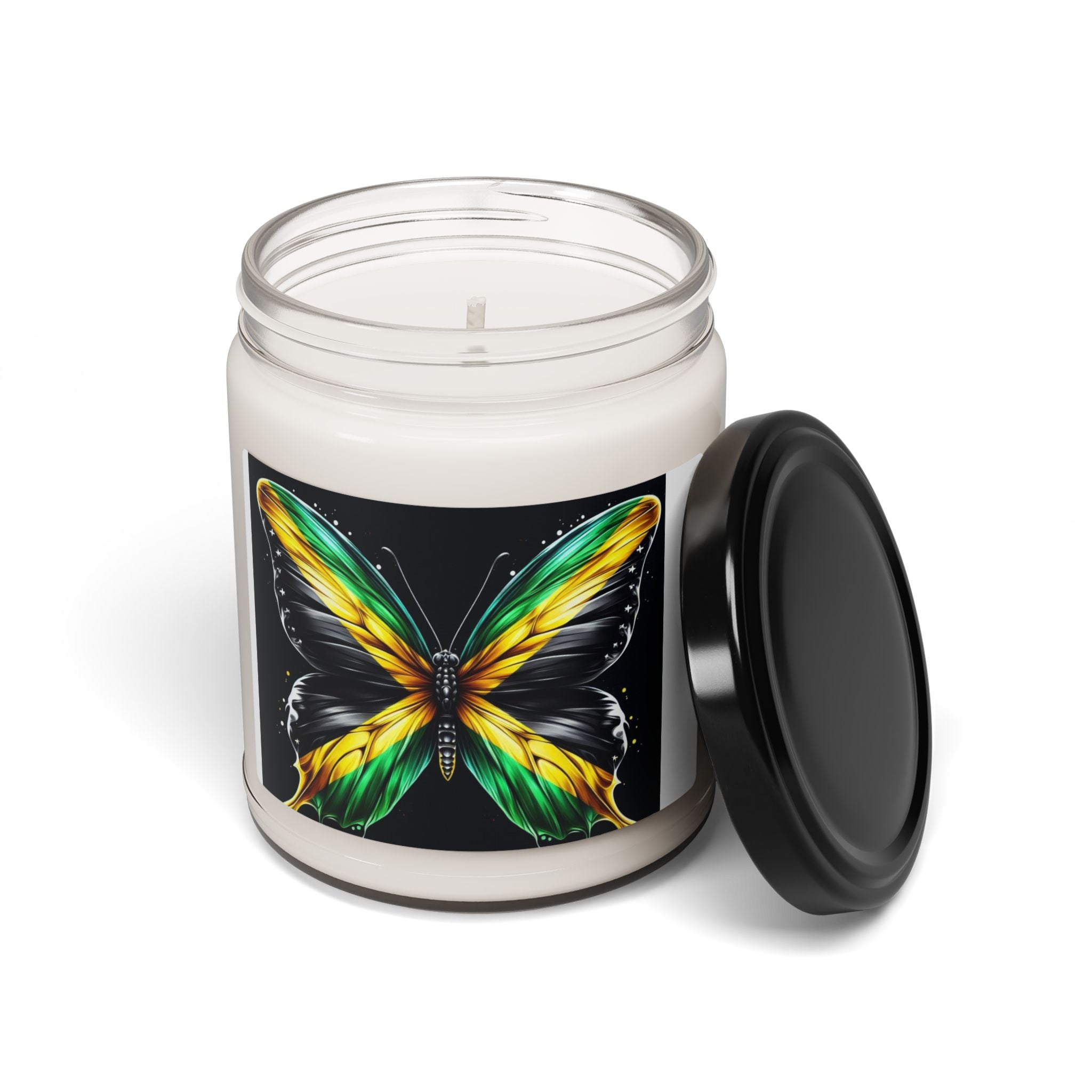 JAMAICAN FLAG Scented Soy Candle, 9oz