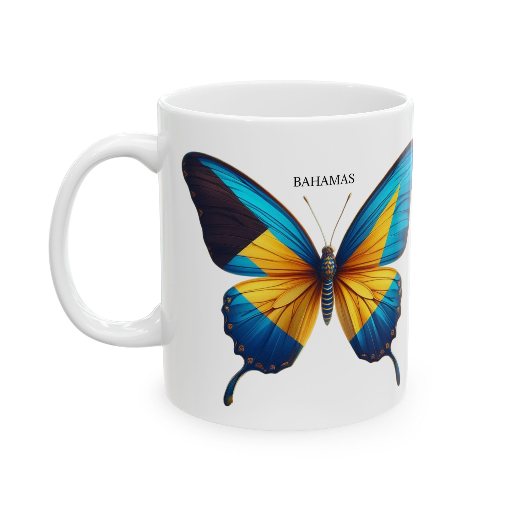 Ceramic Mug Bahamas Flag