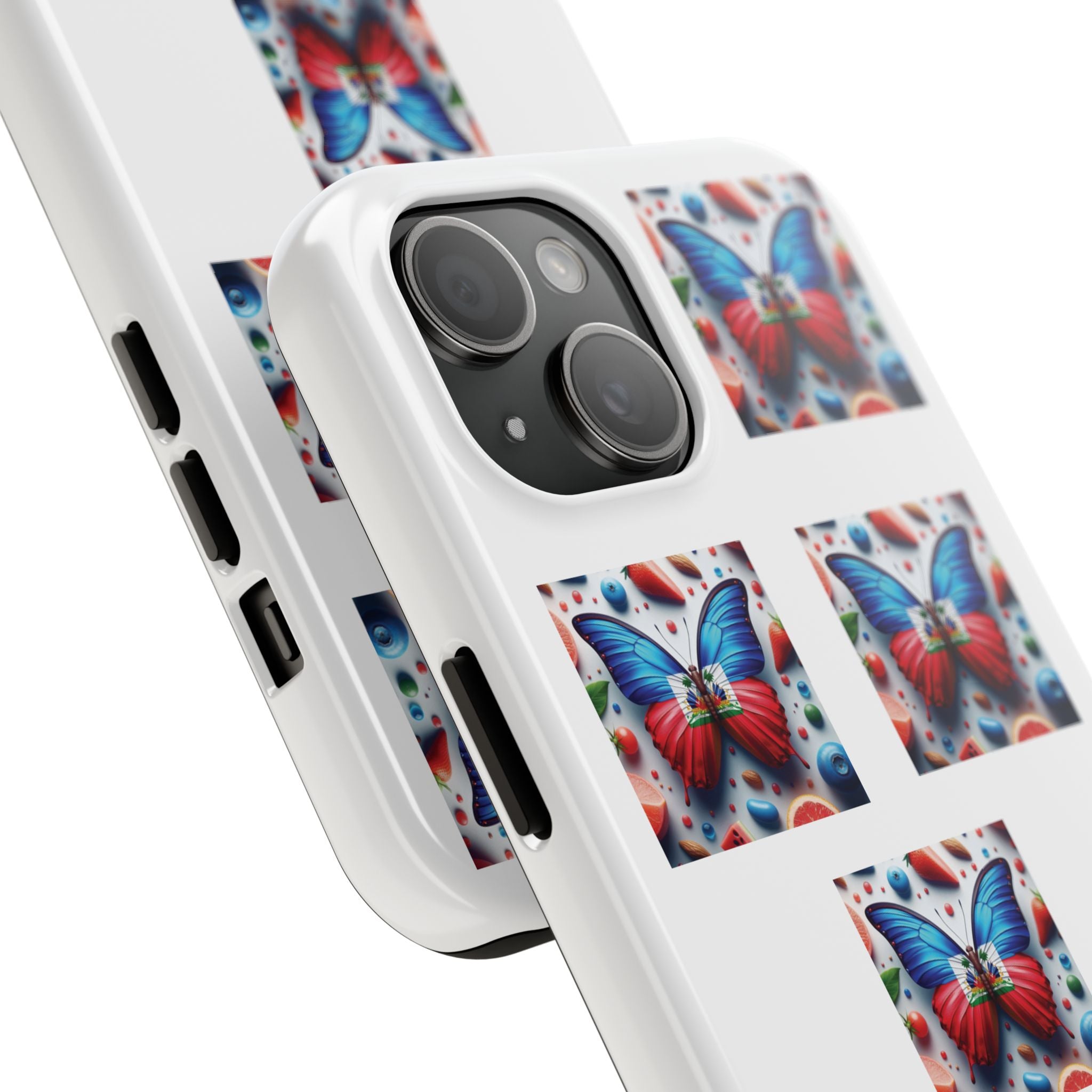 Haitian Flag Fruits Design