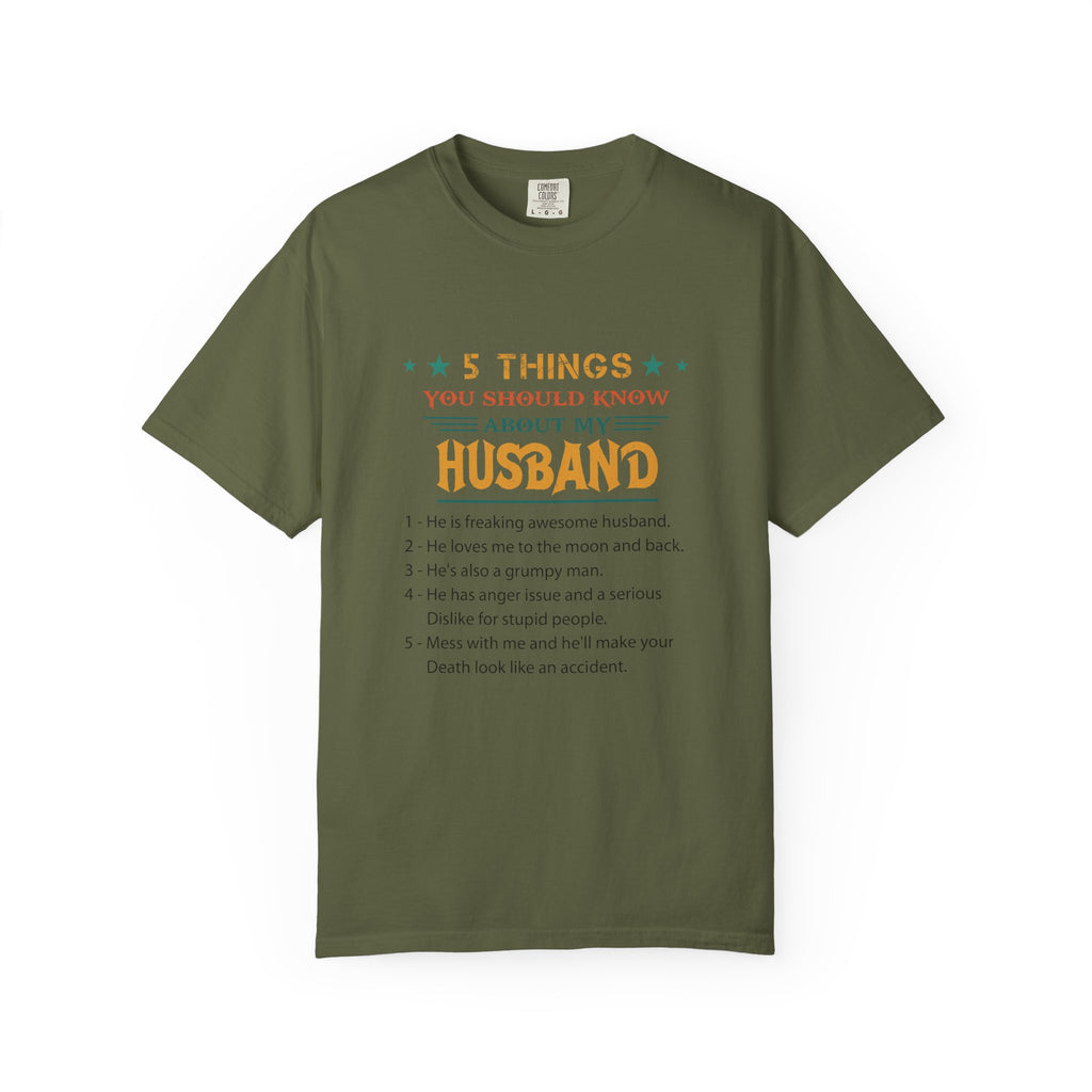 To My Husband Anniversary T-Shirt — Cute Romantic Gift for Spouse