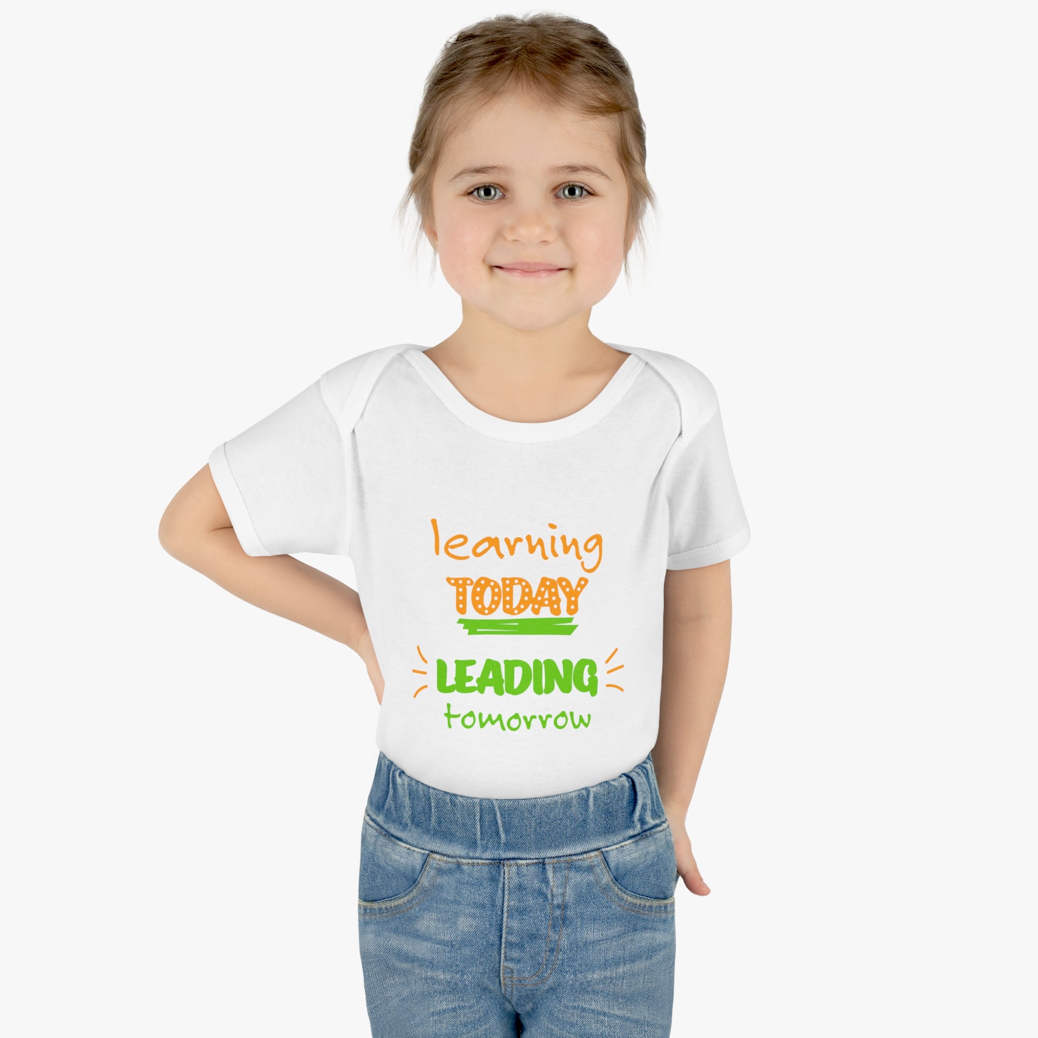 Learning Today Leading Tomorrow Infant Baby Rib Bodysuit