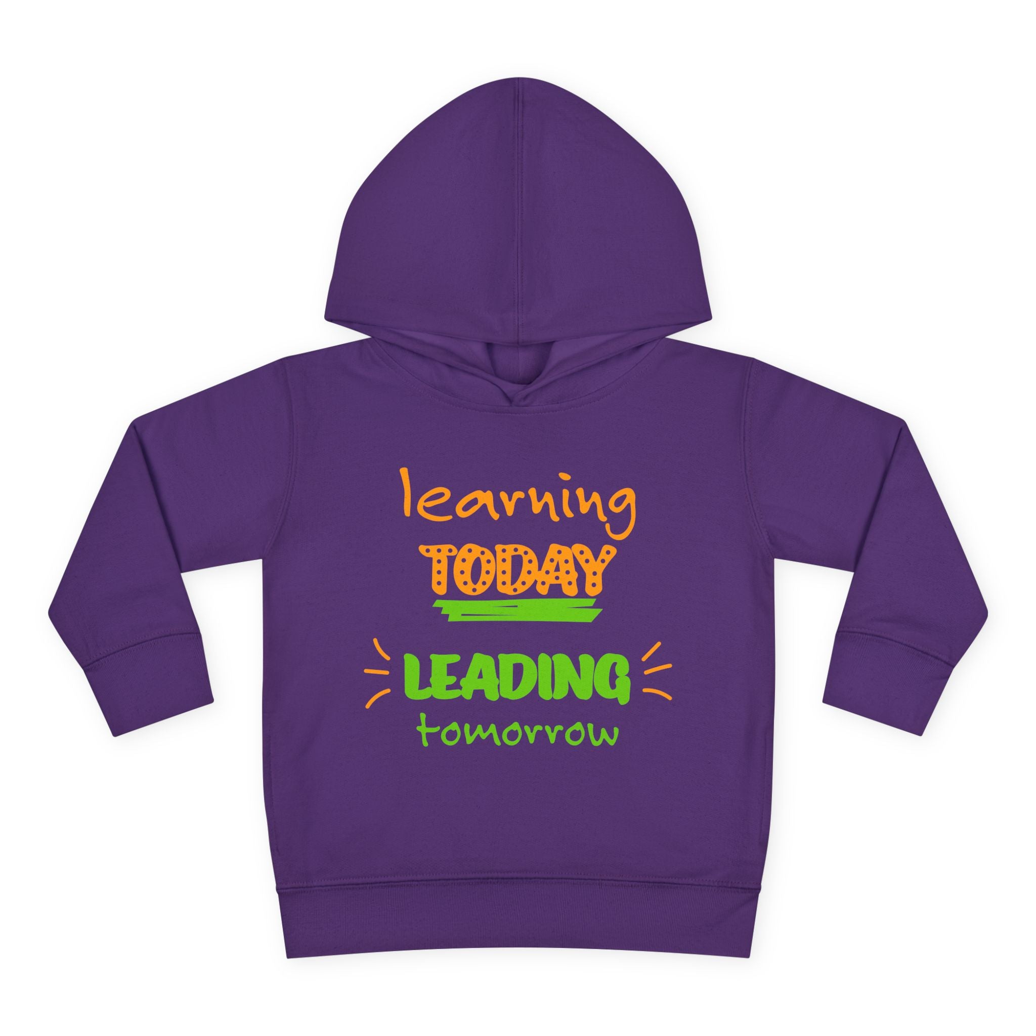 Learn Today Lead Tomorrow Toddler Hoodie