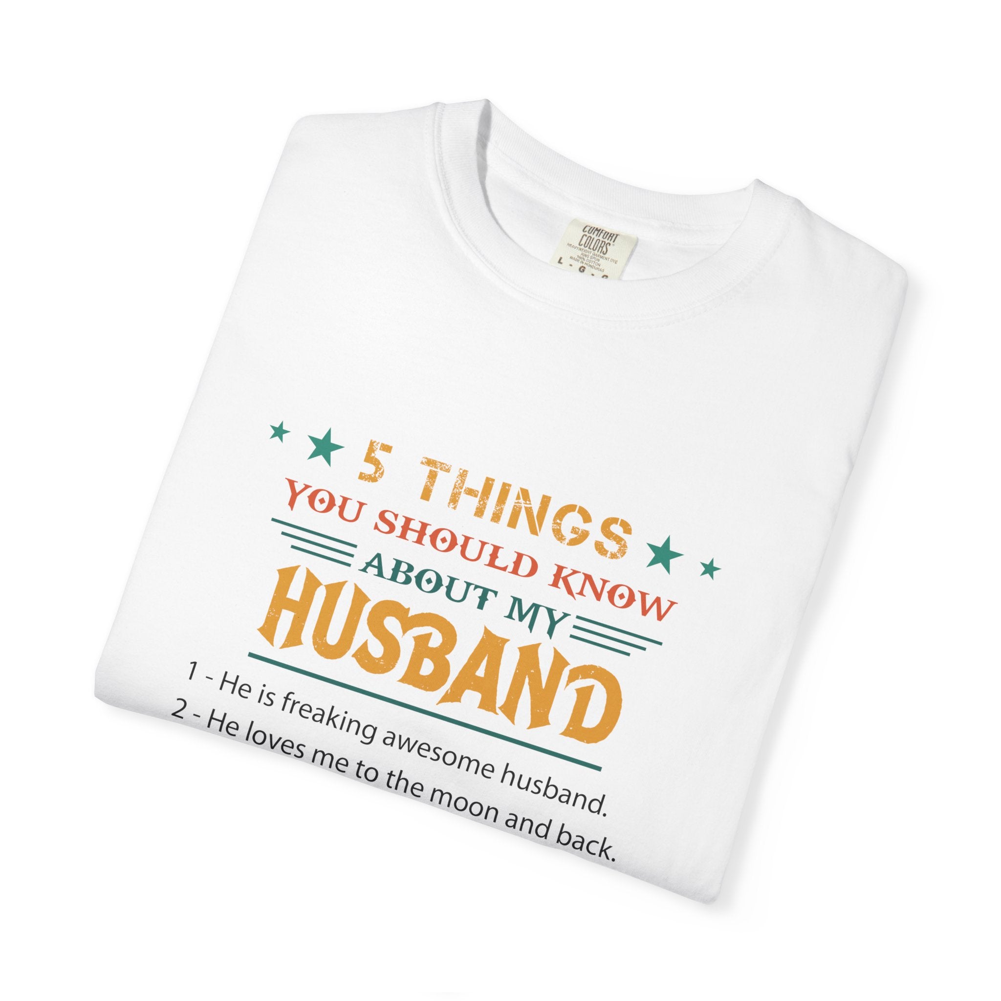 To My Husband Anniversary T-Shirt — Cute Romantic Gift for Spouse