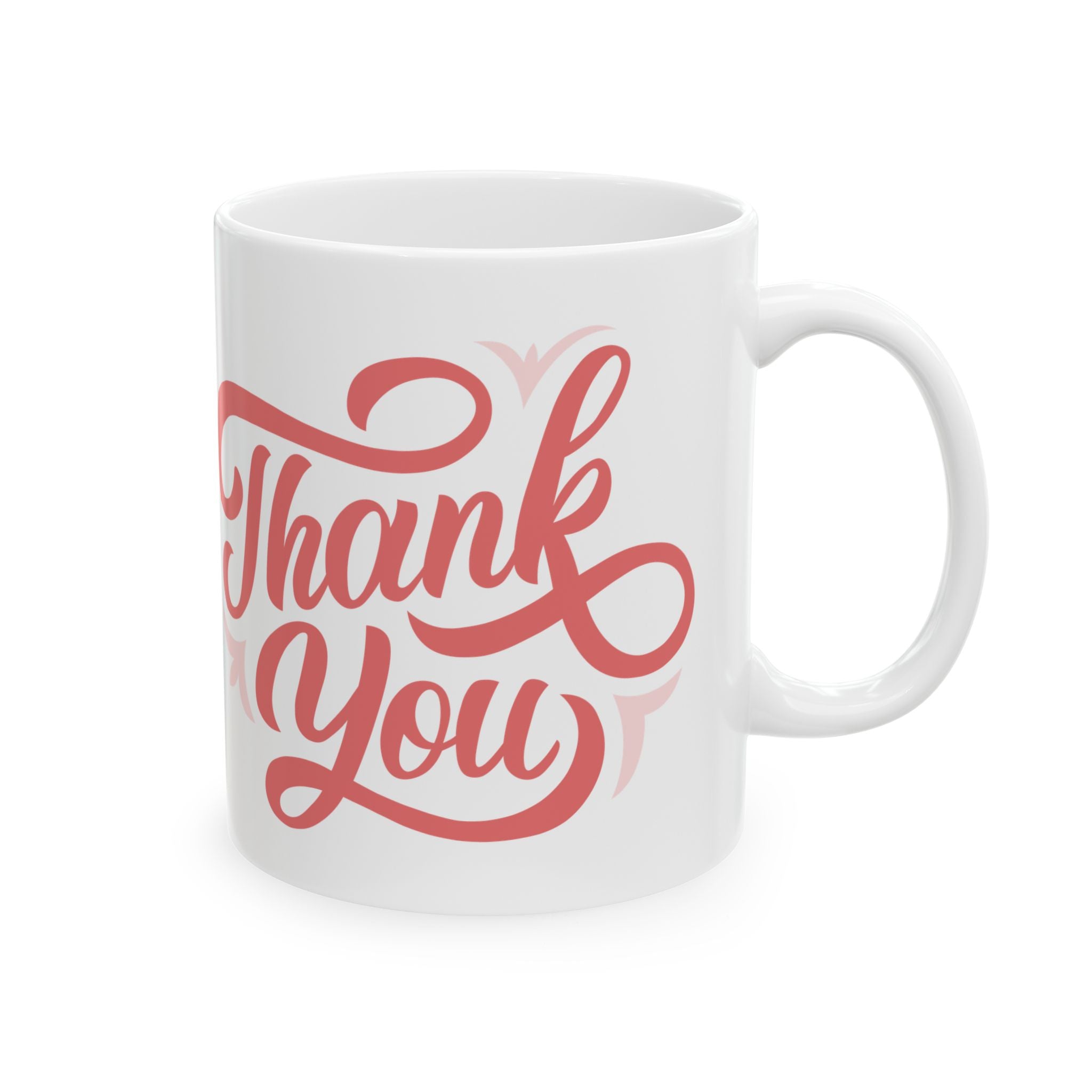 Thank You Ceramic Mug, (11oz, 15oz)