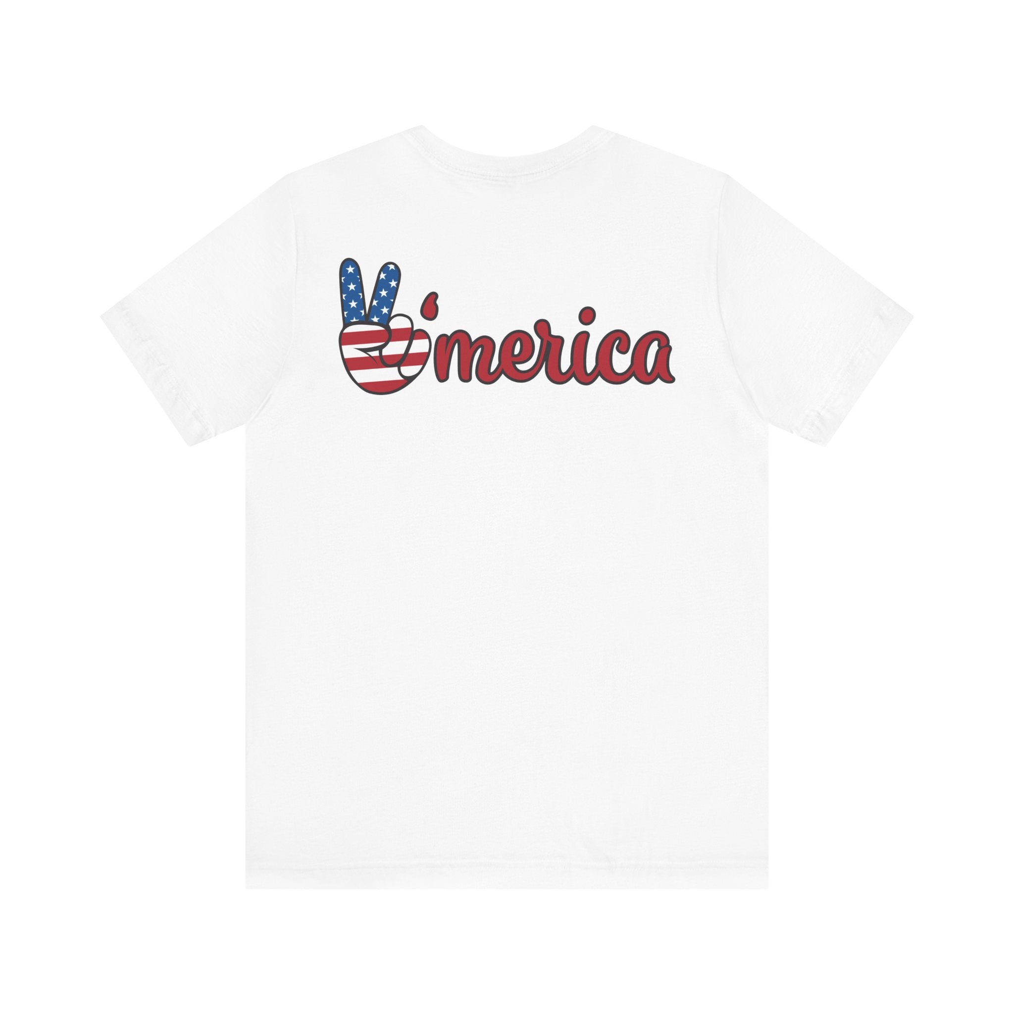 America Print T-Shirt -US independence day