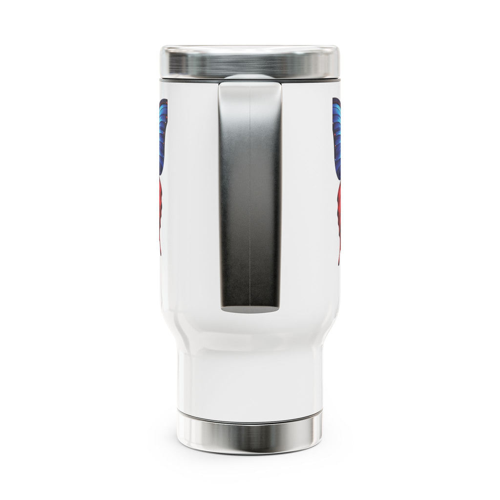 Butterfly Haitian Flag Travel Mug 14 oz