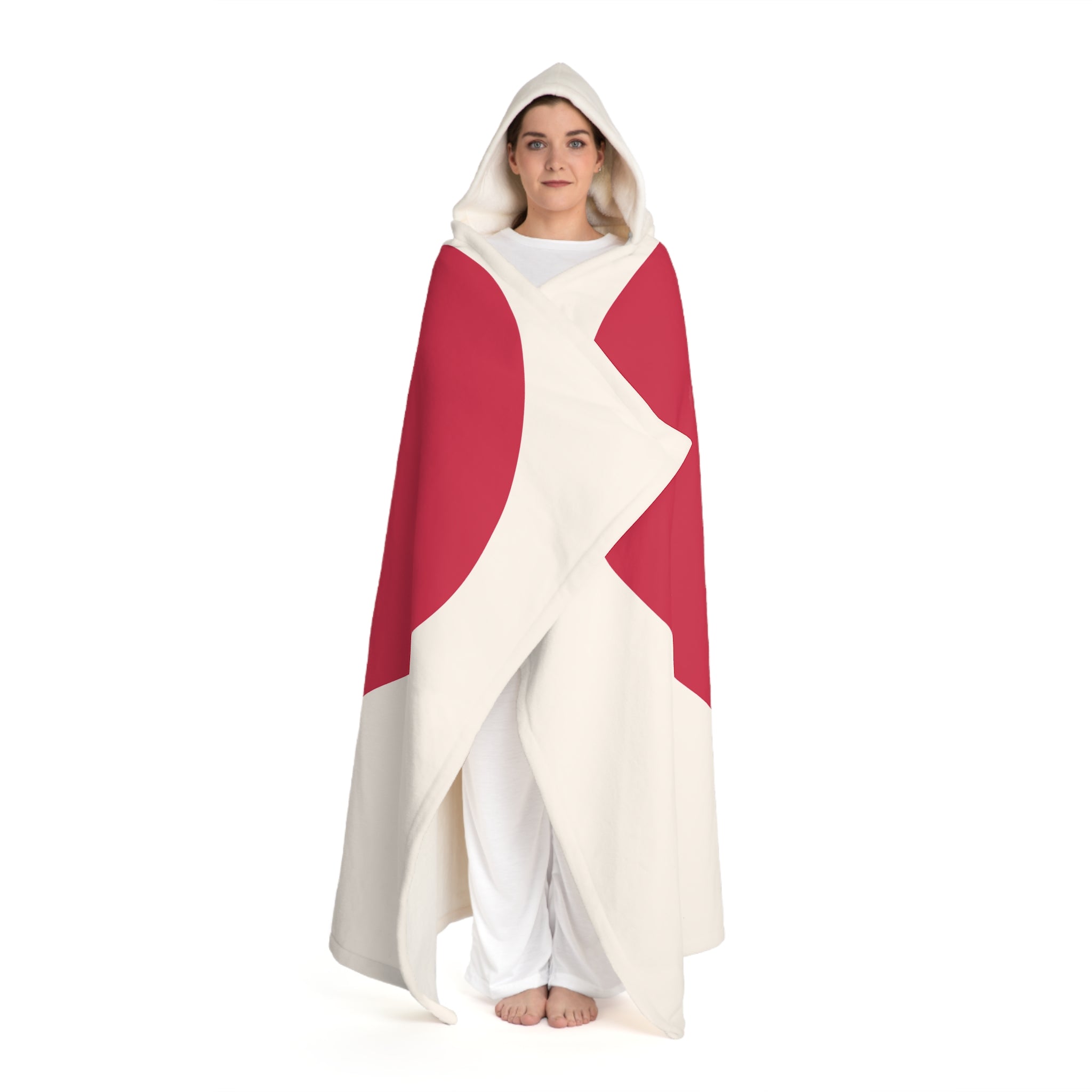 Hooded Sherpa Fleece Blanket - You Are The Only Person I Love