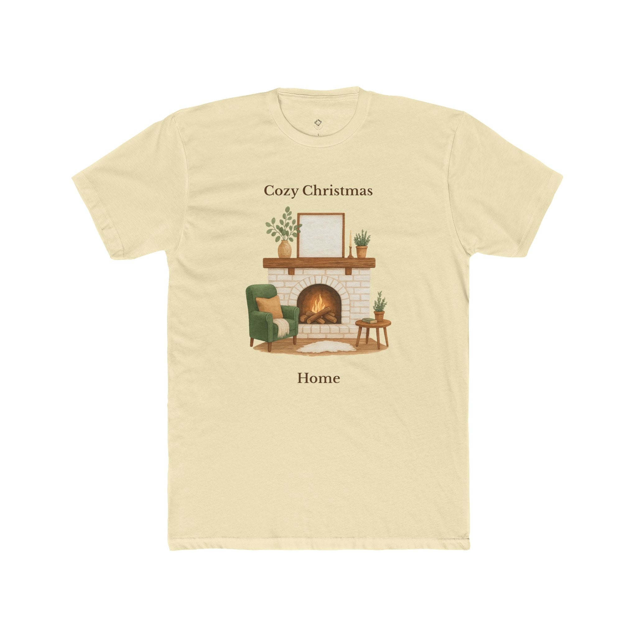 Cozy Fireplace, and Cozy Christmas Home' Holiday T-Shirt