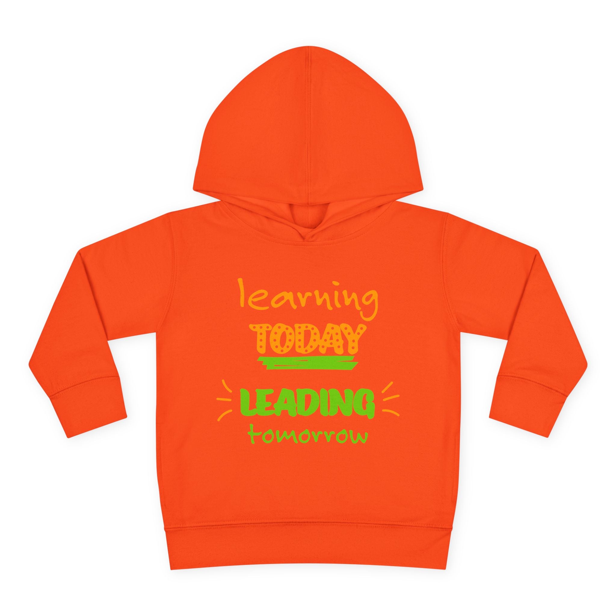 Learn Today Lead Tomorrow Toddler Hoodie