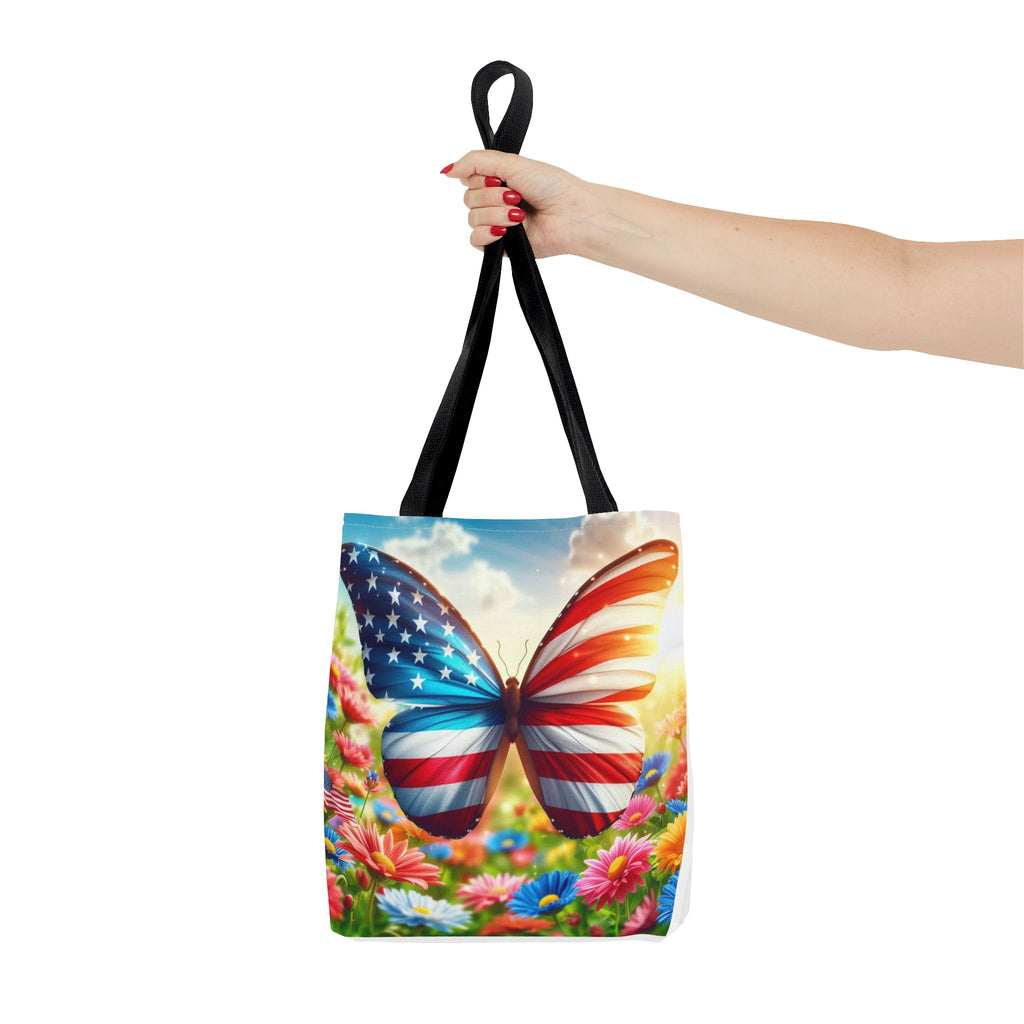 American Flag Tote Bag (AOP)