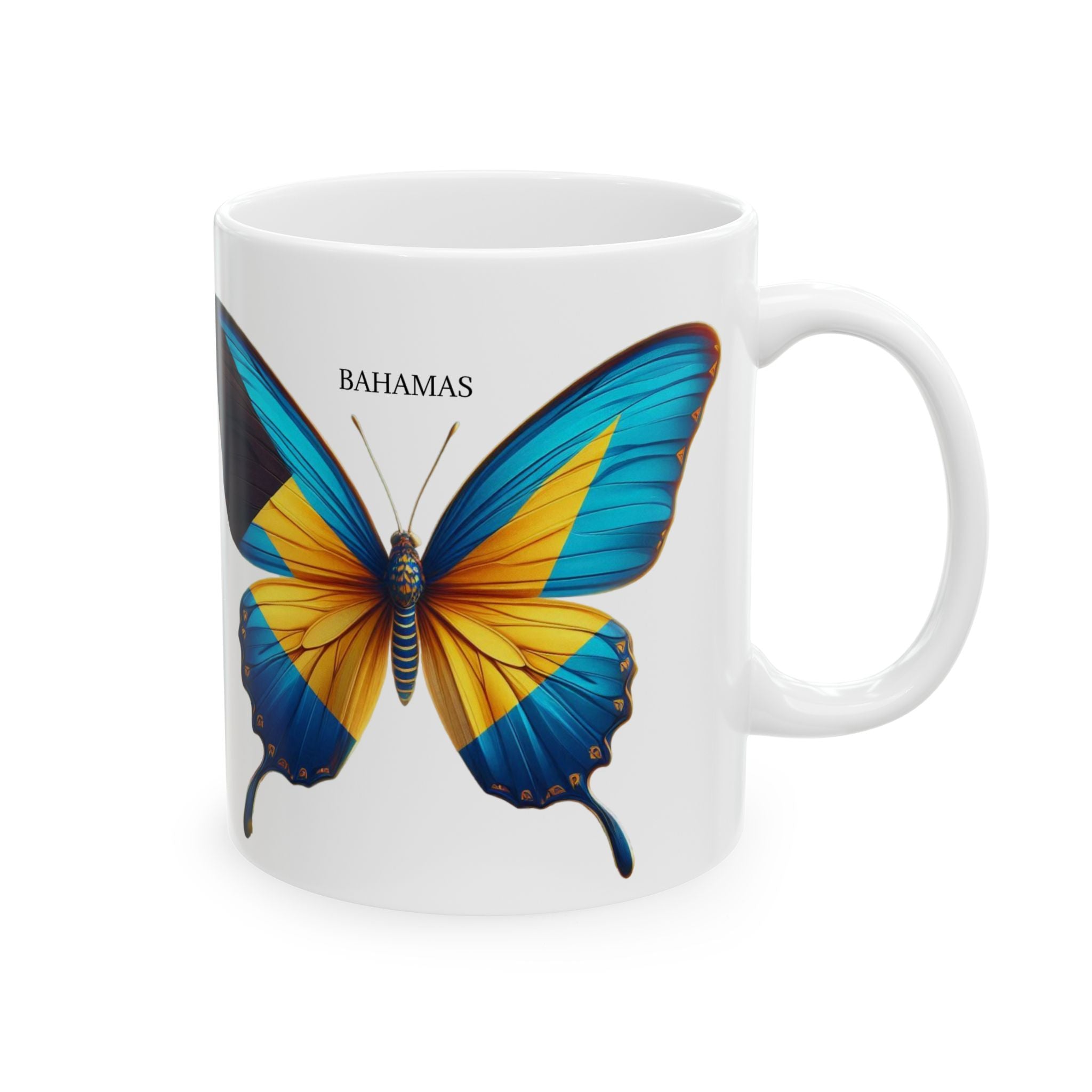 Ceramic Mug Bahamas Flag