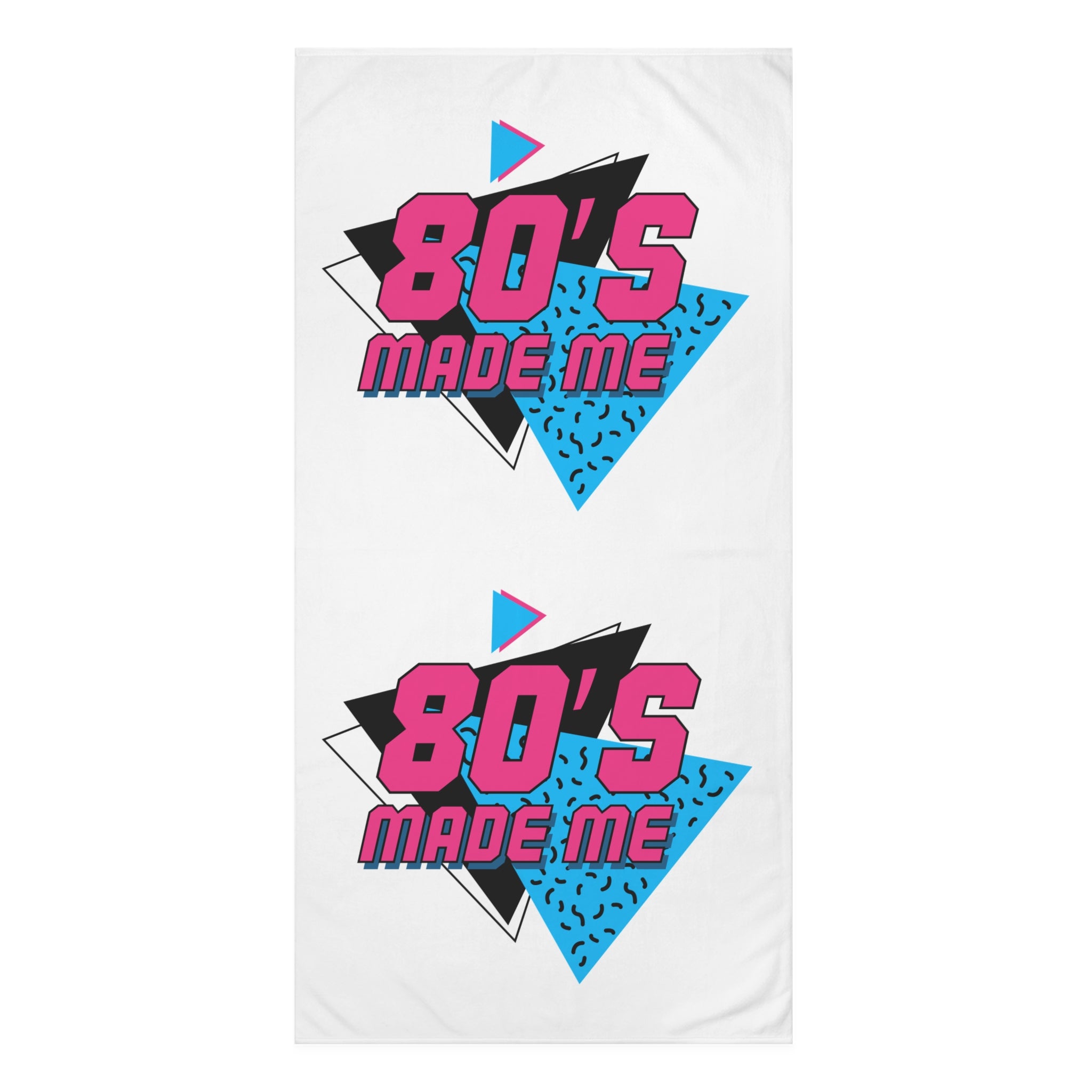 80's Made Me Beach Towel
