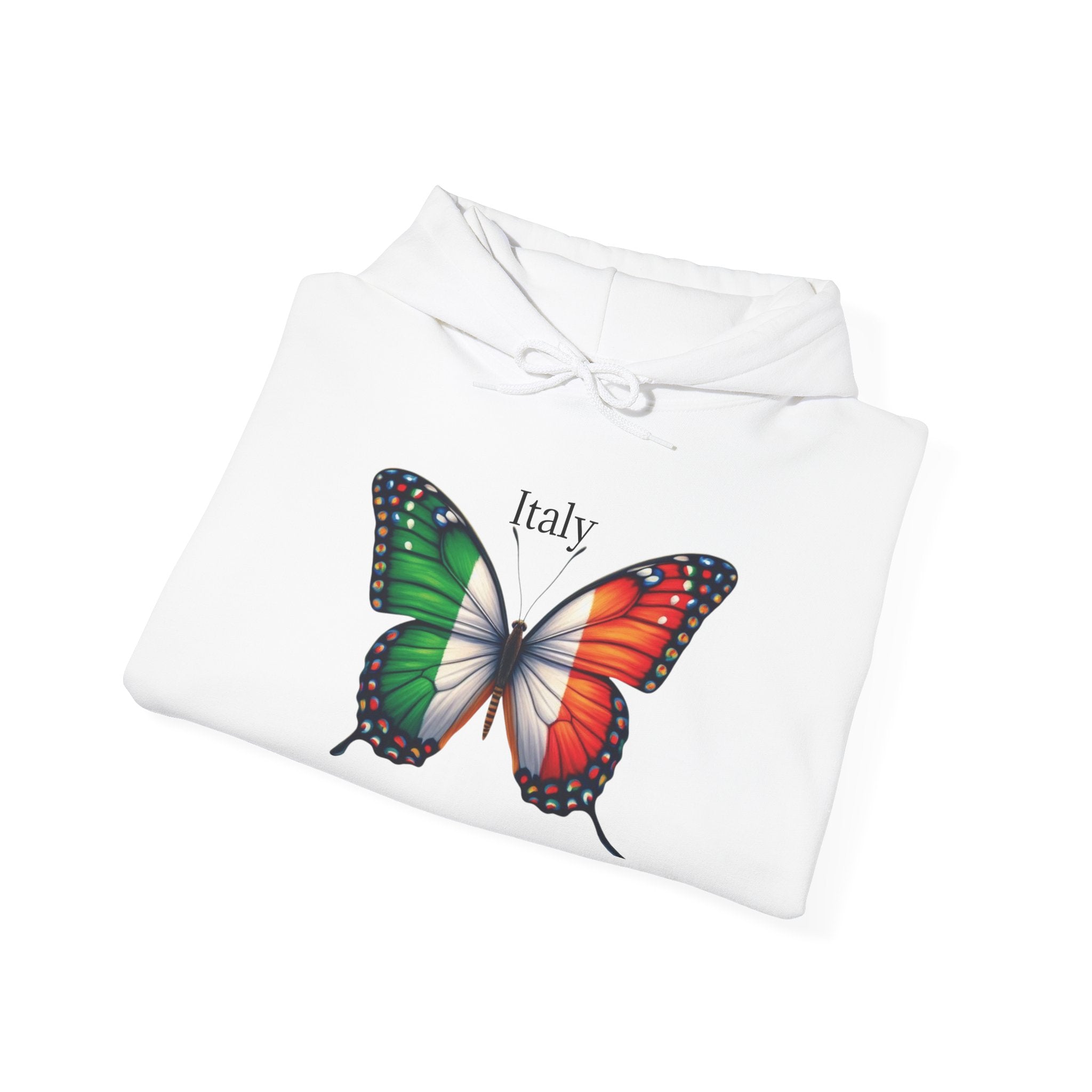 Butterfly Italian Flag Hoodie