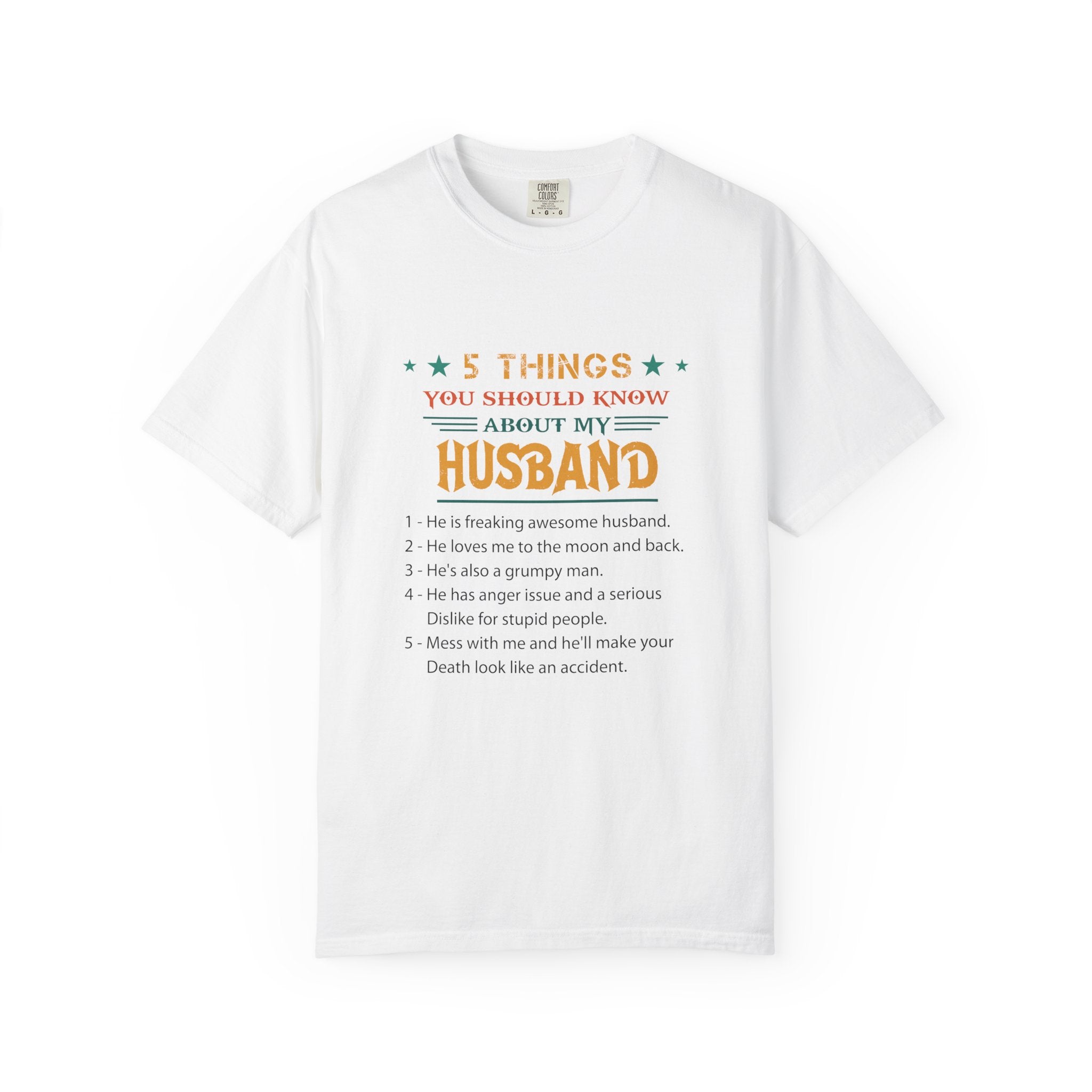 To My Husband Anniversary T-Shirt — Cute Romantic Gift for Spouse
