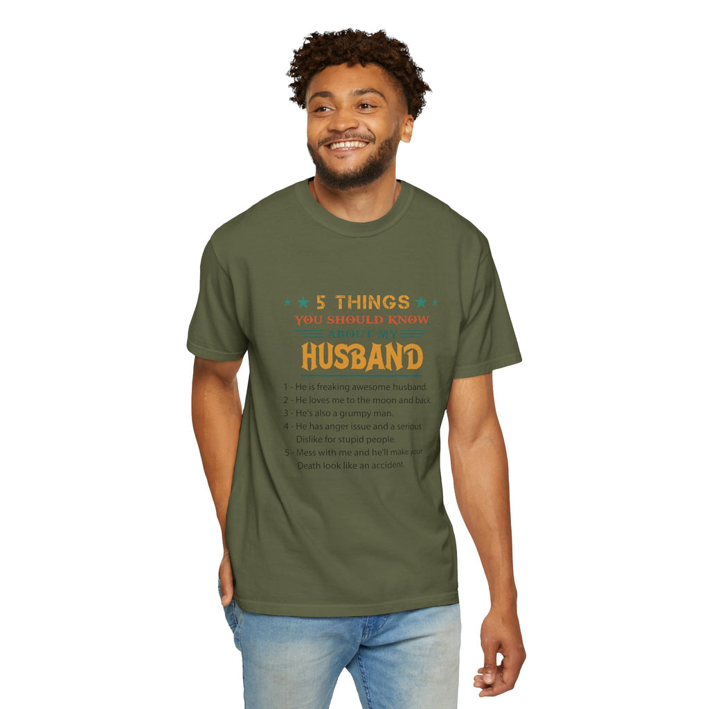 To My Husband Anniversary T-Shirt — Cute Romantic Gift for Spouse