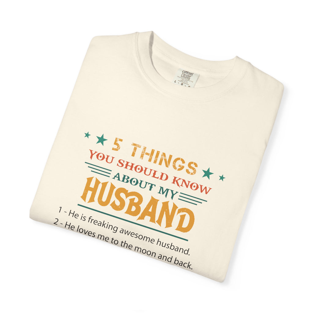 To My Husband Anniversary T-Shirt — Cute Romantic Gift for Spouse