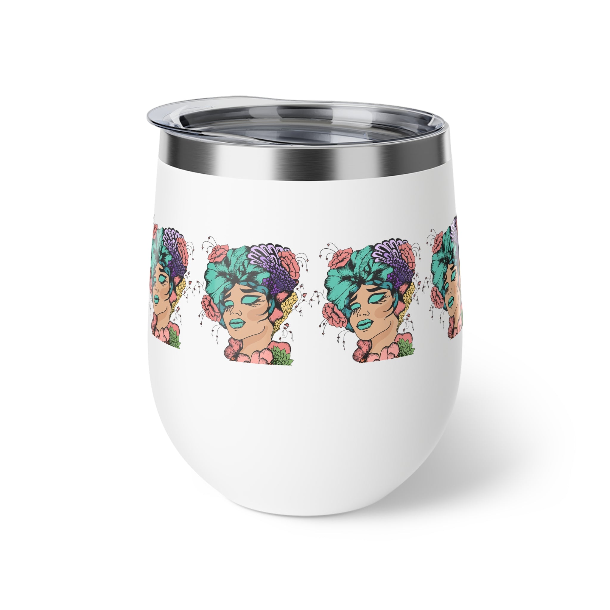 Black History Month Woman Pride Copper Vacuum Insulated Cup, 12oz