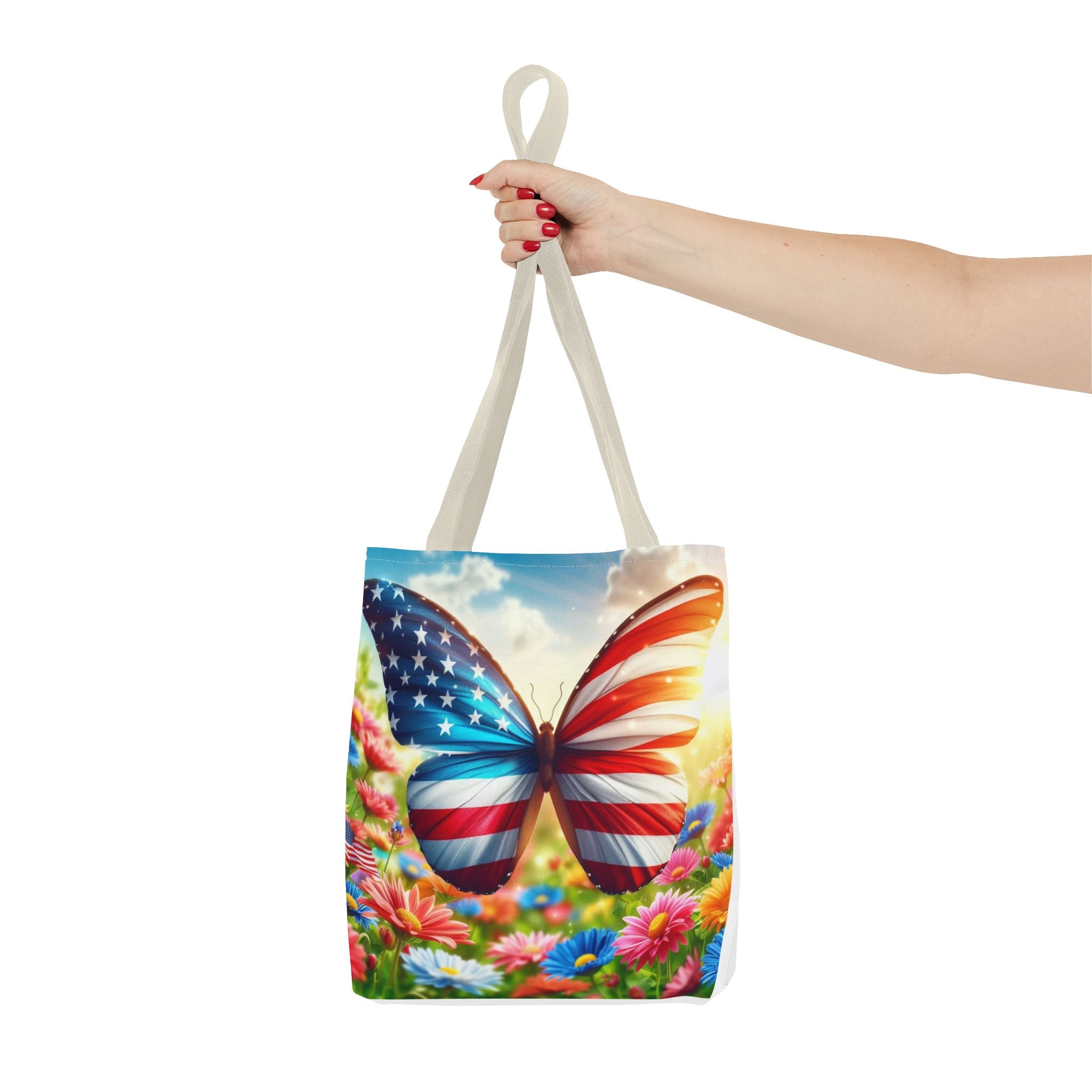 American Flag Tote Bag (AOP)