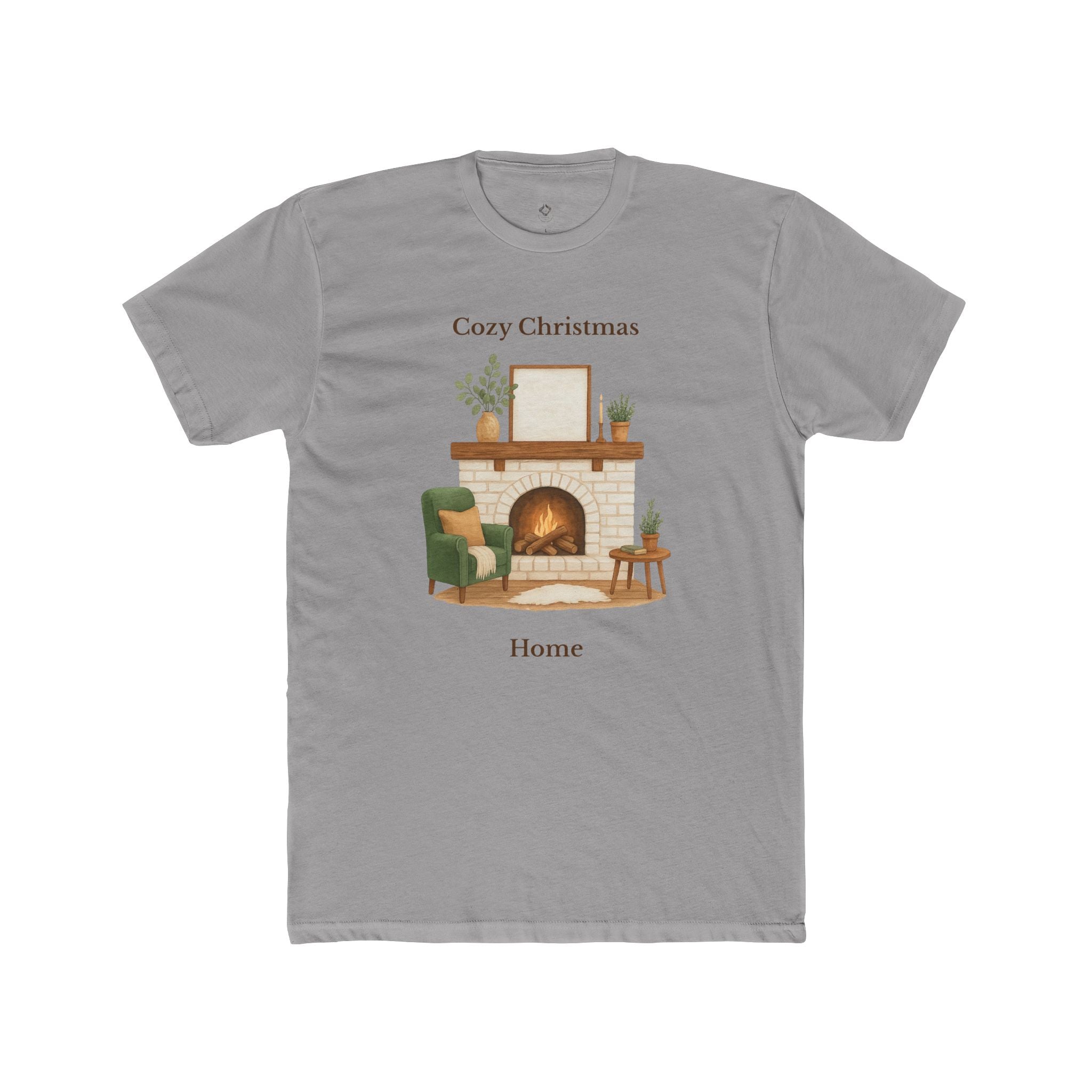 Cozy Fireplace, and Cozy Christmas Home' Holiday T-Shirt
