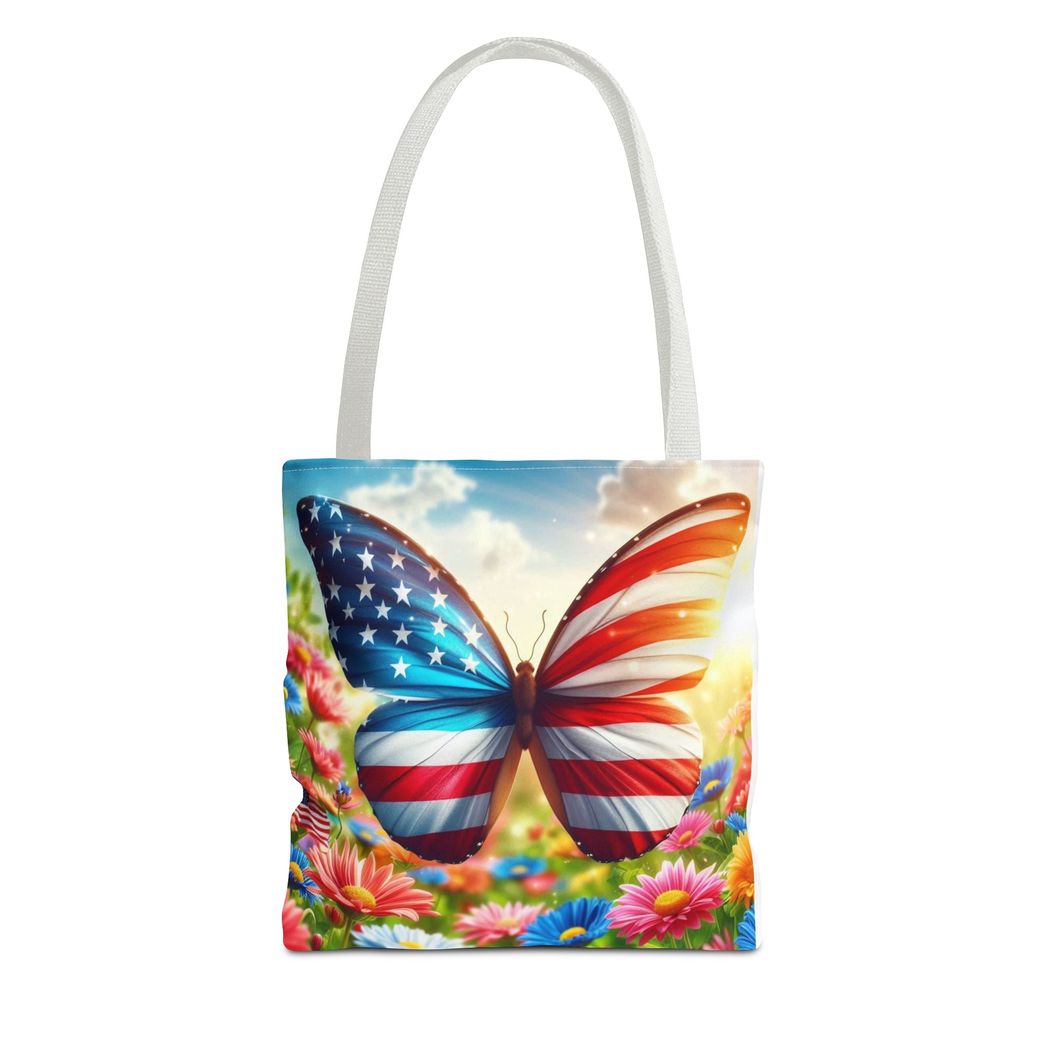 American Flag Tote Bag (AOP)
