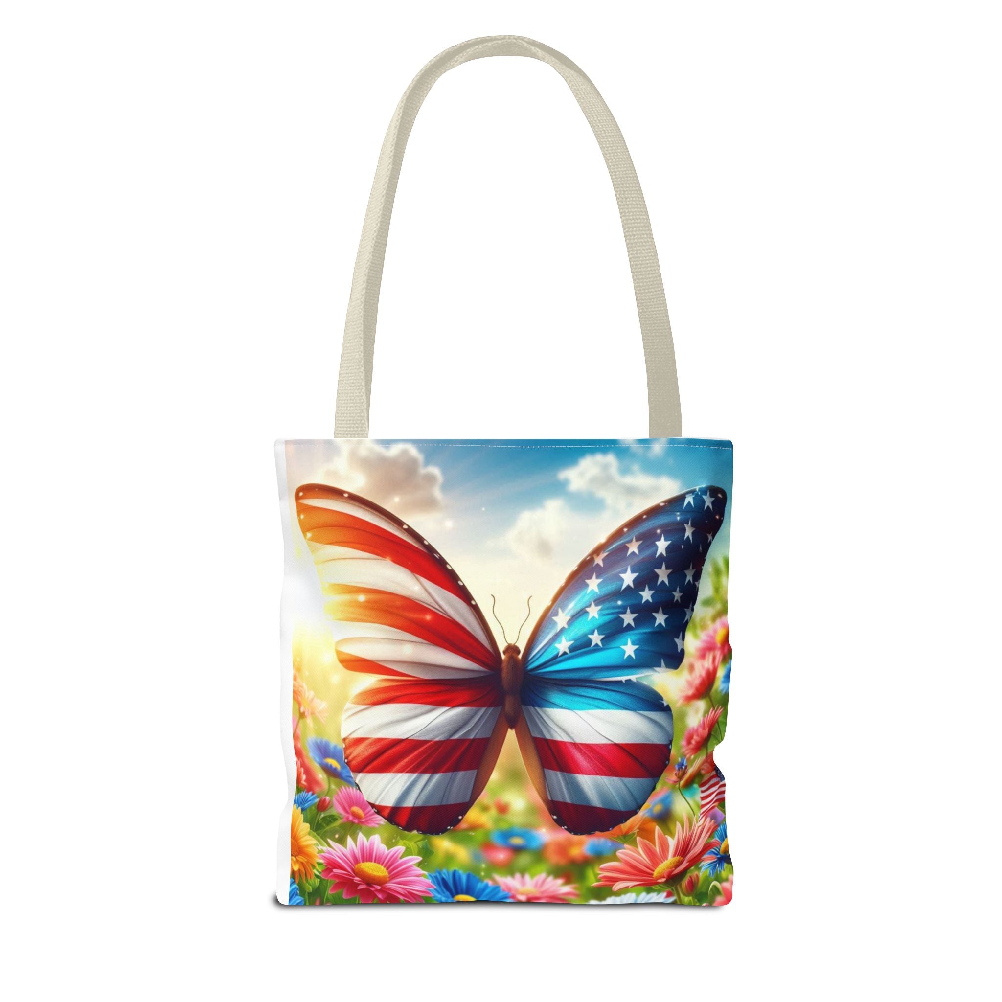 American Flag Tote Bag (AOP)