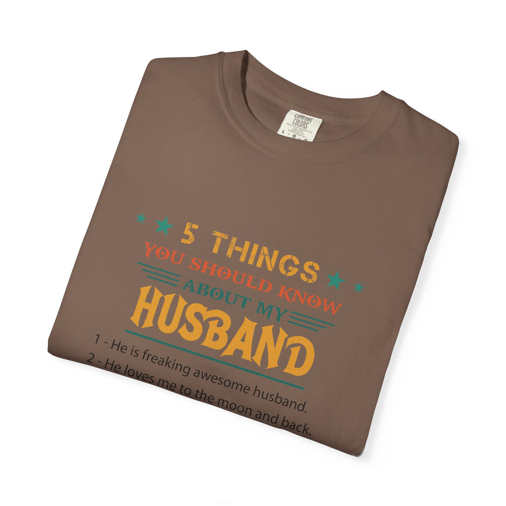 To My Husband Anniversary T-Shirt — Cute Romantic Gift for Spouse