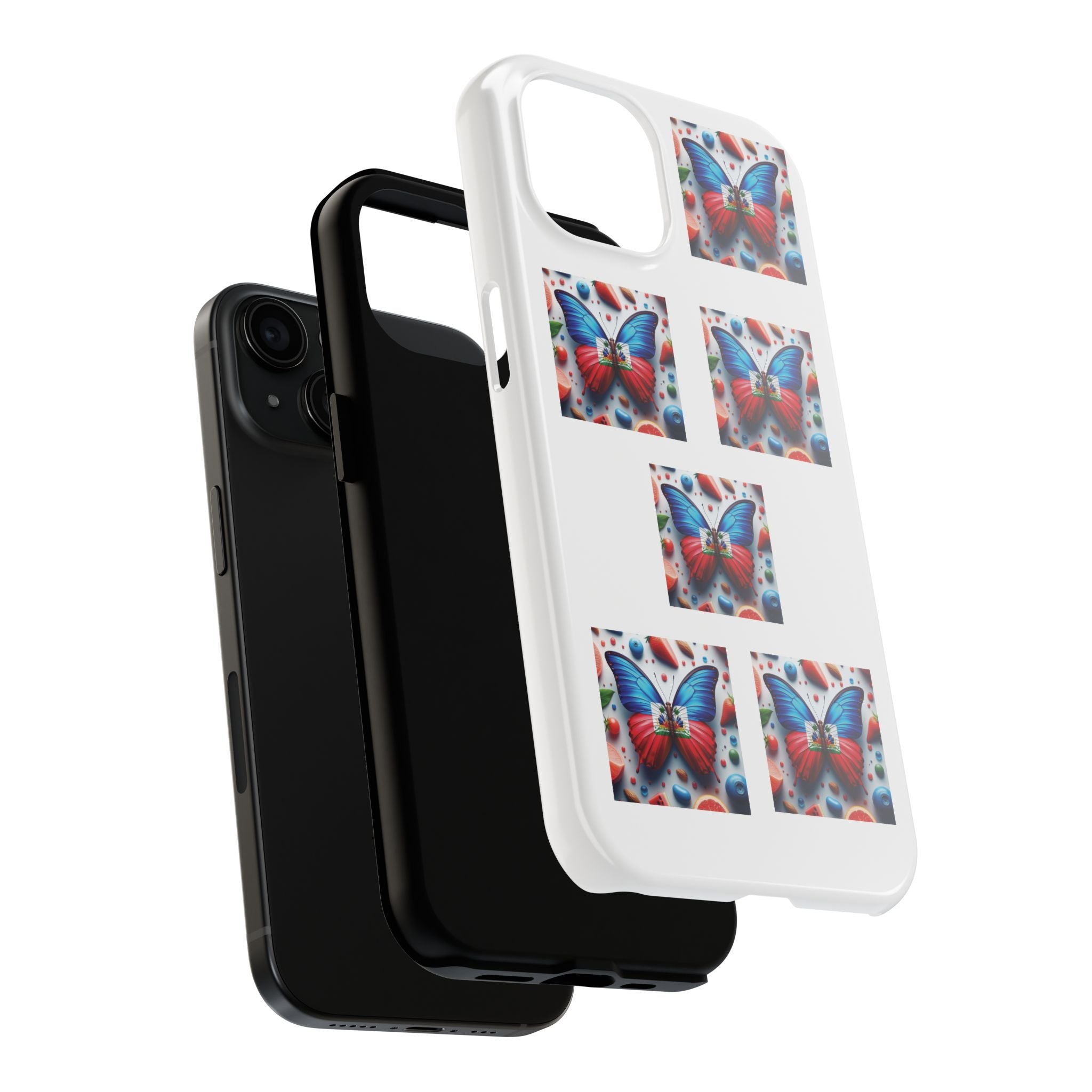 Haitian Flag Fruits Design