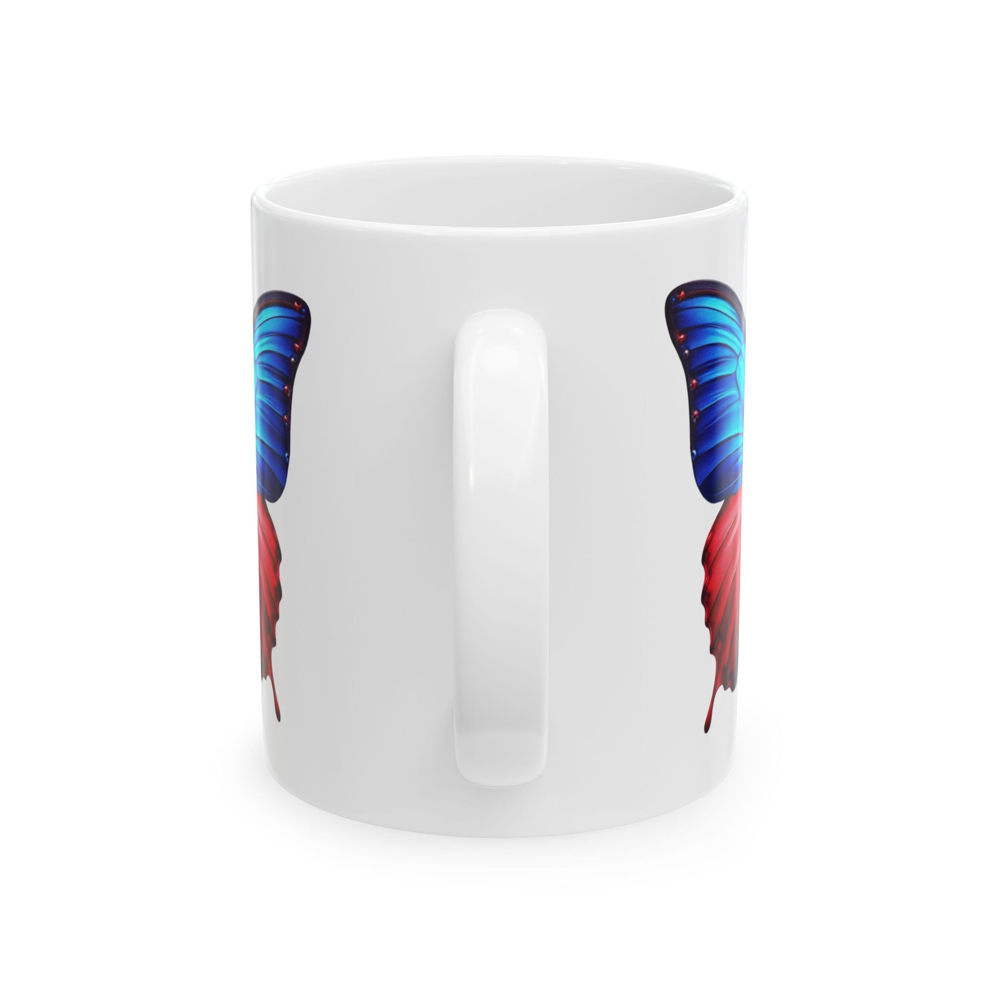 HAITIAN FLAG Ceramic Mug, (11oz, 15oz)